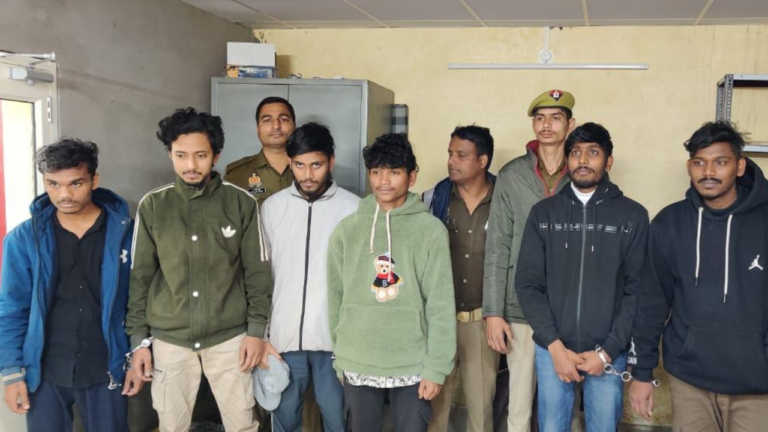 Moradabad : महादेव एप से 21 करोड़ की ठगी करने वाले सात आरोपी गिरफ्तार